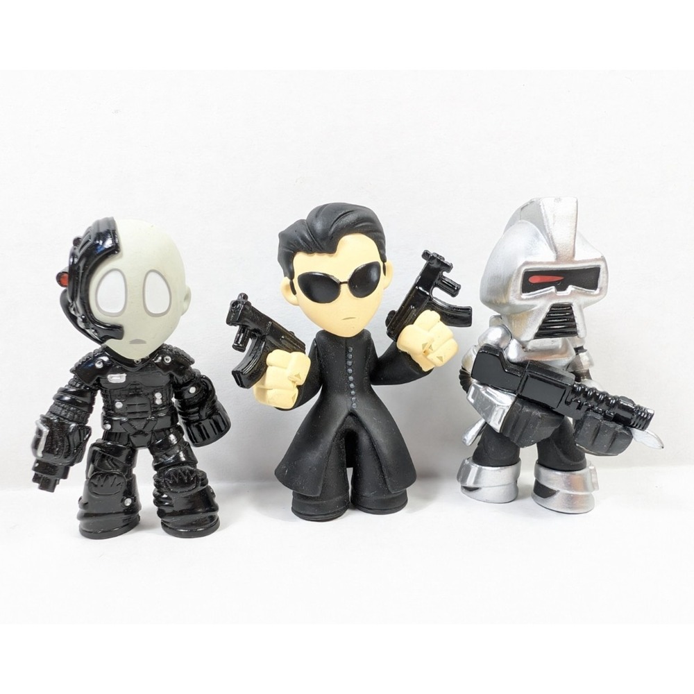 Funko Mystery Mini Sci-Fi Figure Lot Neo Matrix Borg Star Trek Cylon Battlestar
